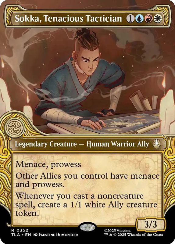 Sokka, Tenacious Tactician (Showcase) (Foil)