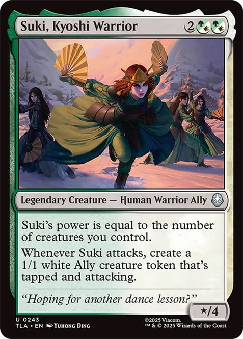 Hovedbilde Suki, Kyoshi Warrior
