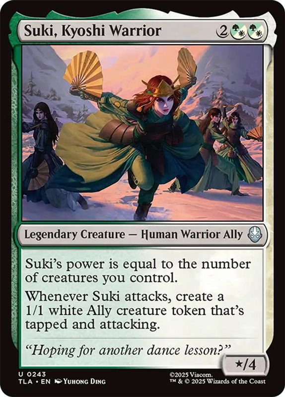 Suki, Kyoshi Warrior (Foil)