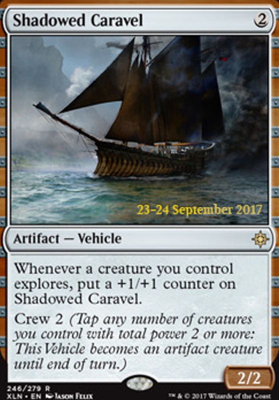 Shadowed Caravel (Prerelease Foil)