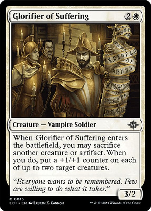 Glorifier of Suffering (Foil)