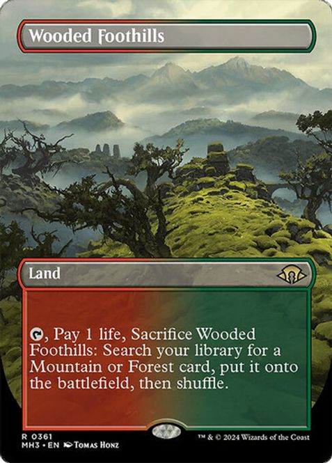 Hovedbilde Wooded Foothills (Borderless) ...