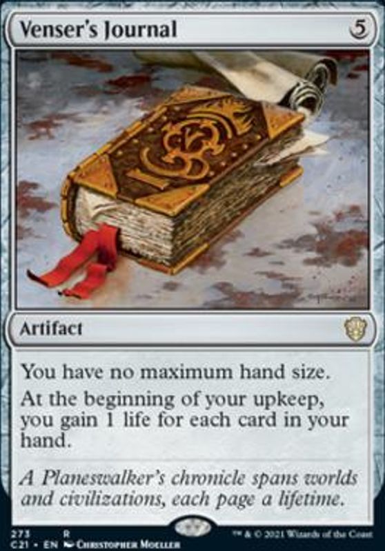 Venser's Journal