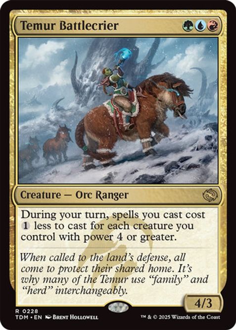 Hovedbilde Temur Battlecrier (Foil)