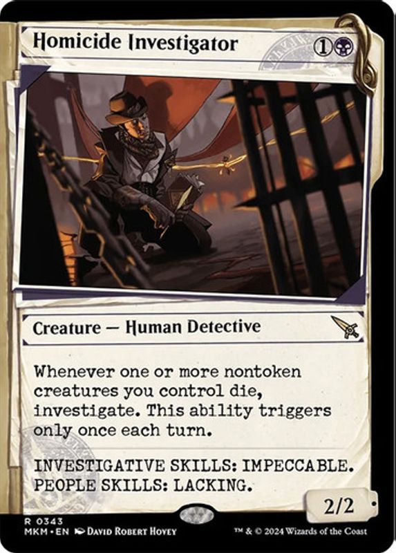 Homicide Investigator (Showcase) (Foil)