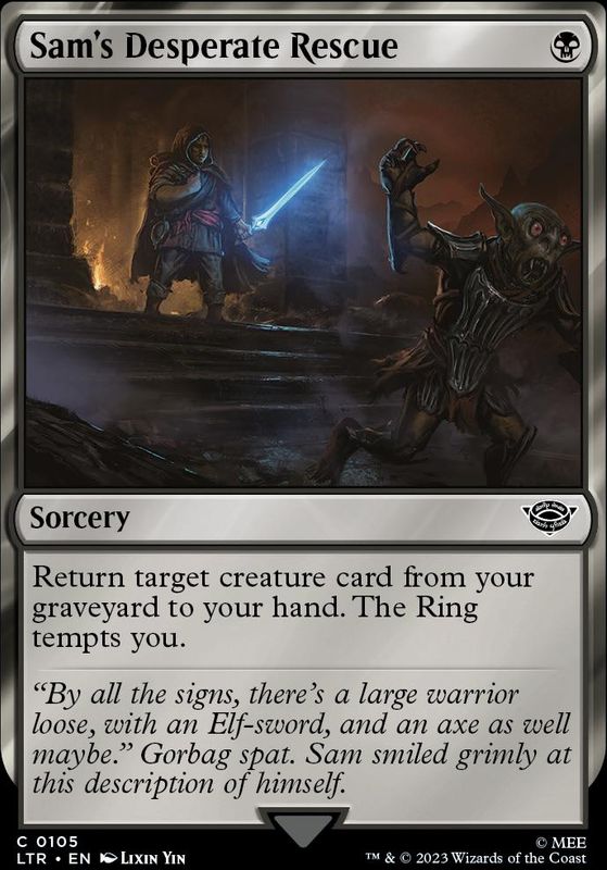 Sam's Desperate Rescue (foil)
