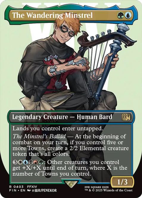 Hovedbilde The Wandering Minstrel (#403) ...