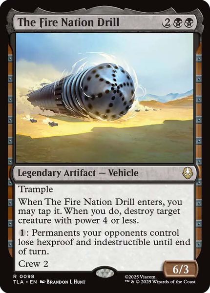 Hovedbilde The Fire Nation Drill (Foil)