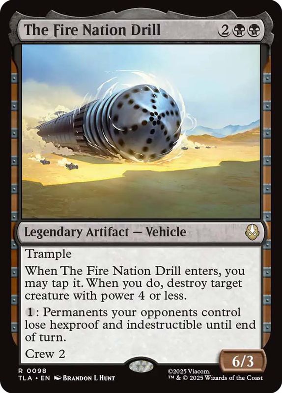 The Fire Nation Drill (Foil)