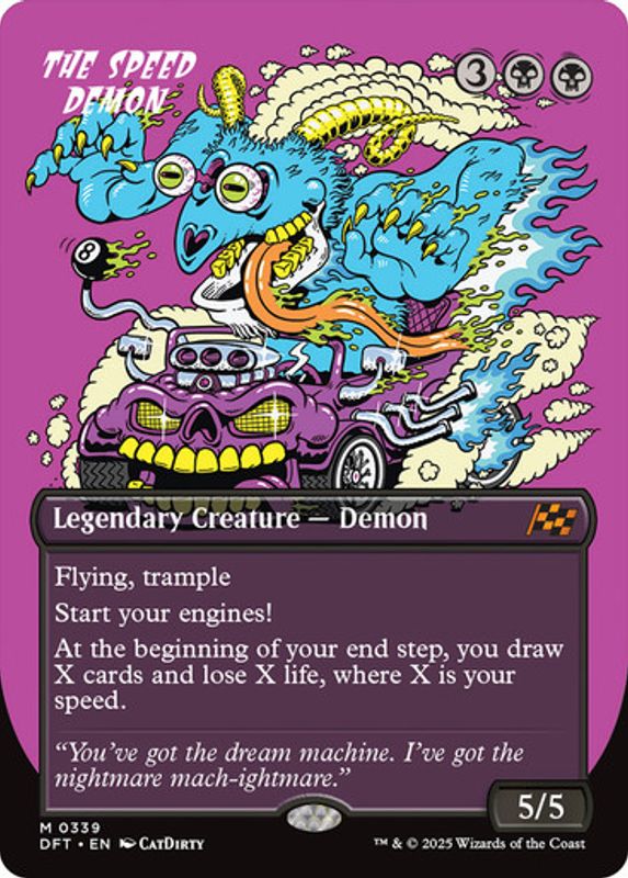 The Speed Demon (Borderless)