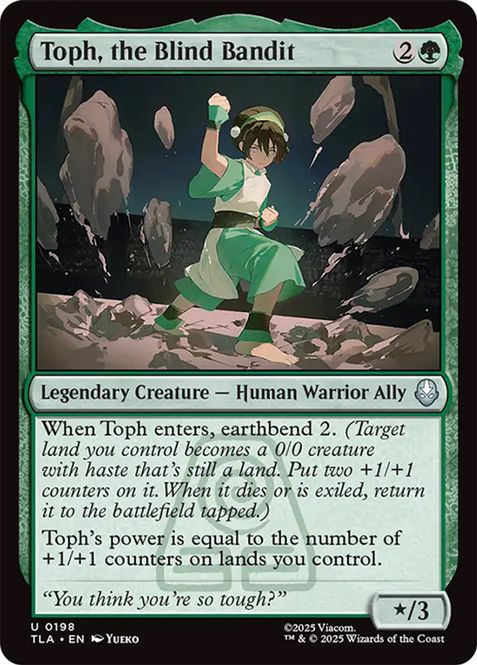 Hovedbilde Toph, the Blind Bandit