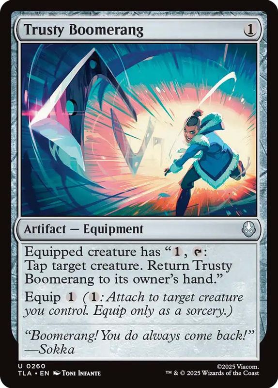 Trusty Boomerang (Foil)