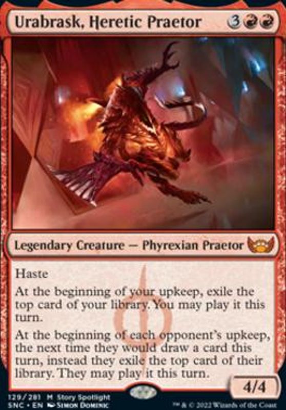 Urabrask, Heretic Praetor (foil)