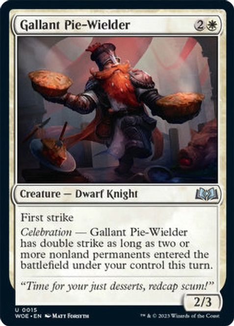 Hovedbilde Gallant Pie-Wielder (Foil)