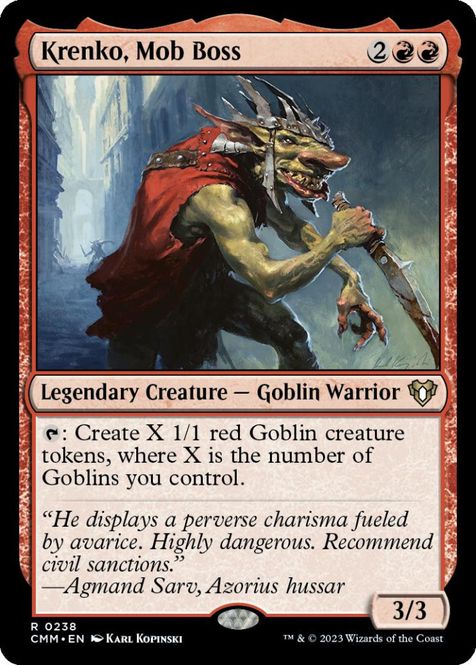 Hovedbilde Krenko, Mob Boss (foil)