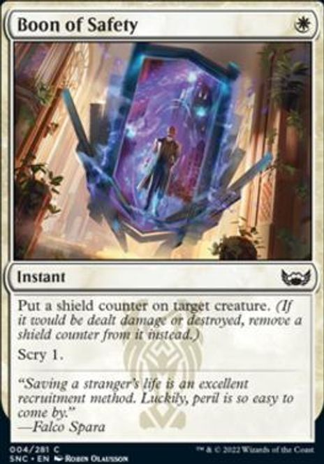 Hovedbilde Boon of Safety (foil)