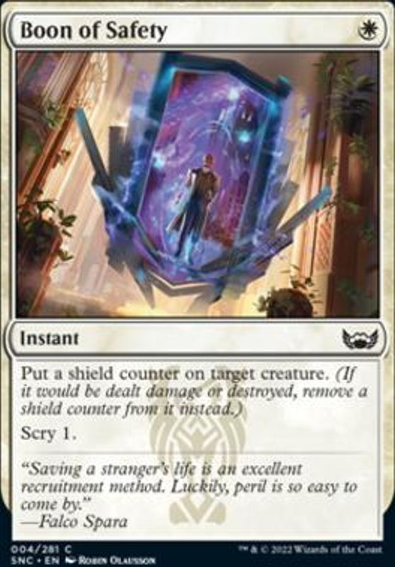 Boon of Safety (foil)