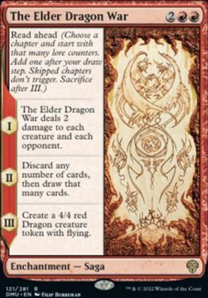 Hovedbilde The Elder Dragon War (foil)