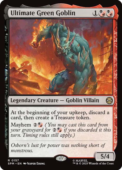 Hovedbilde Ultimate Green Goblin (Foil)