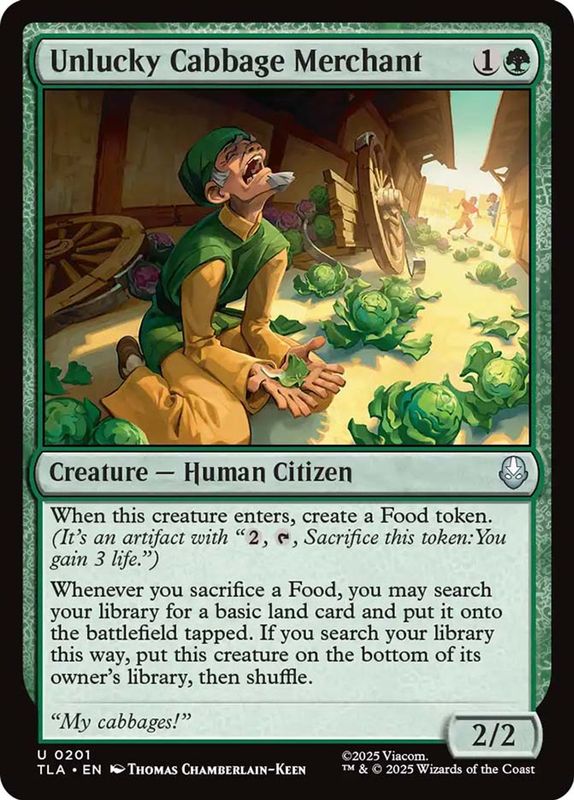 Unlucky Cabbage Merchant (Foil)
