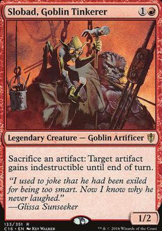 Slobad, Goblin Tinkerer
