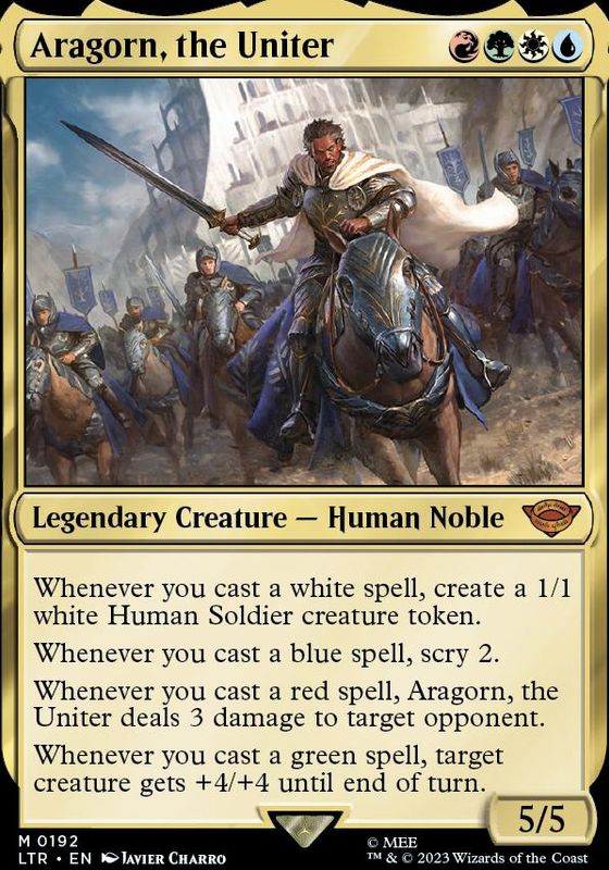 Aragorn, the Uniter (foil)
