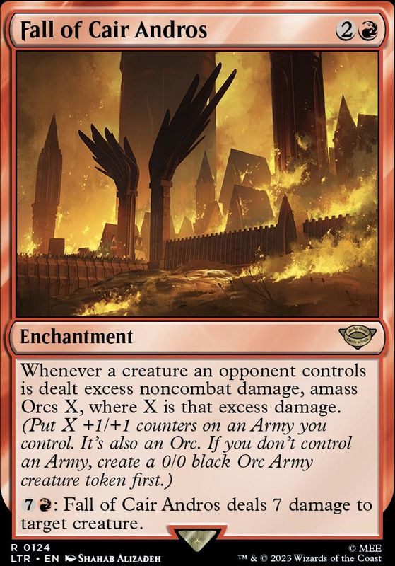 Fall of Cair Andros (foil)
