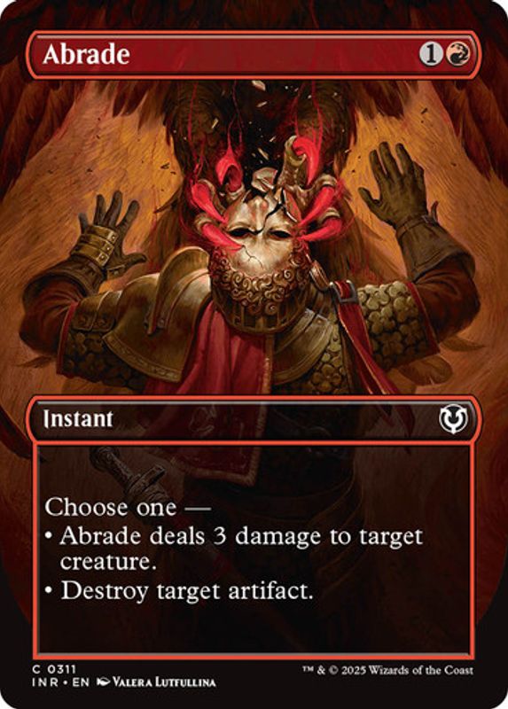 Abrade (Borderless) (Foil)