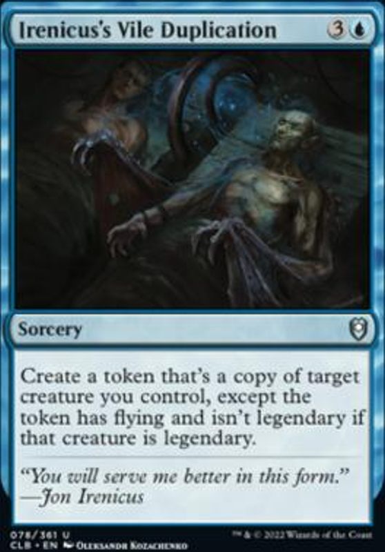 Irenicus's Vile Duplication