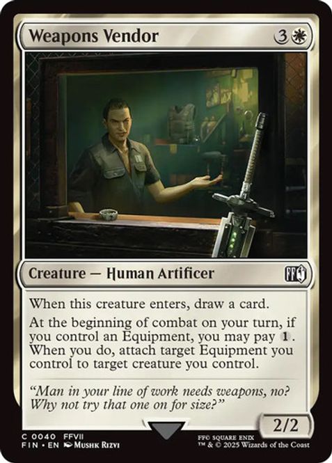 Hovedbilde Weapons Vendor