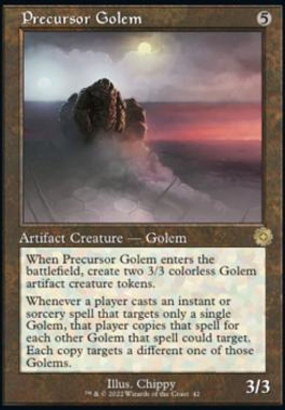 Precursor Golem (foil)
