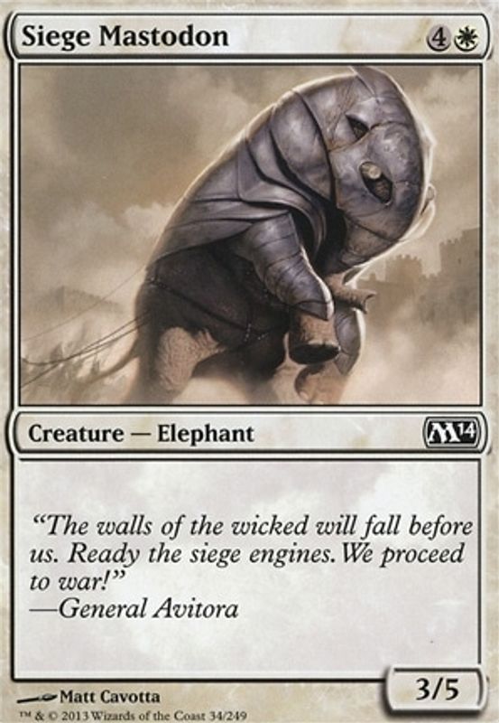 Siege Mastodon