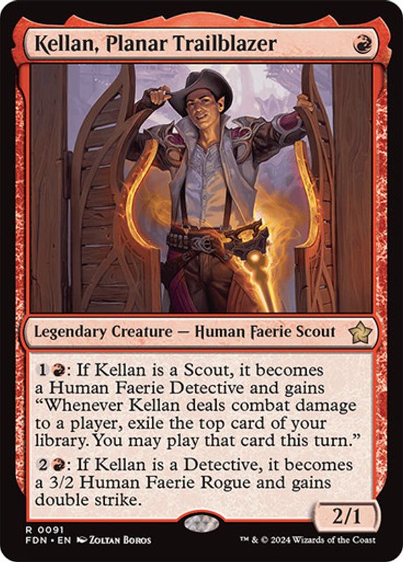 Kellan, Planar Trailblazer (Foil)