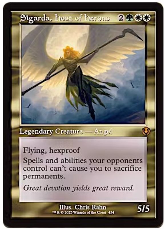 Sigarda, Host of Herons (Retro Frame)