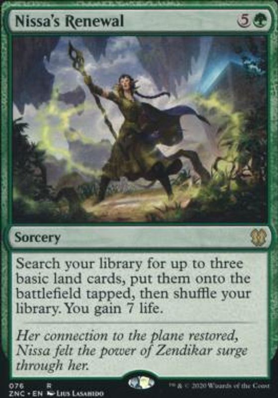 Nissa's Renewal