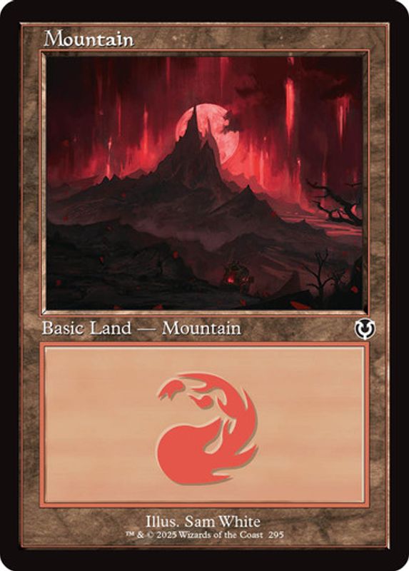 Mountain (#295) (Retro Frame)