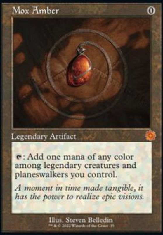 Mox Amber (foil)