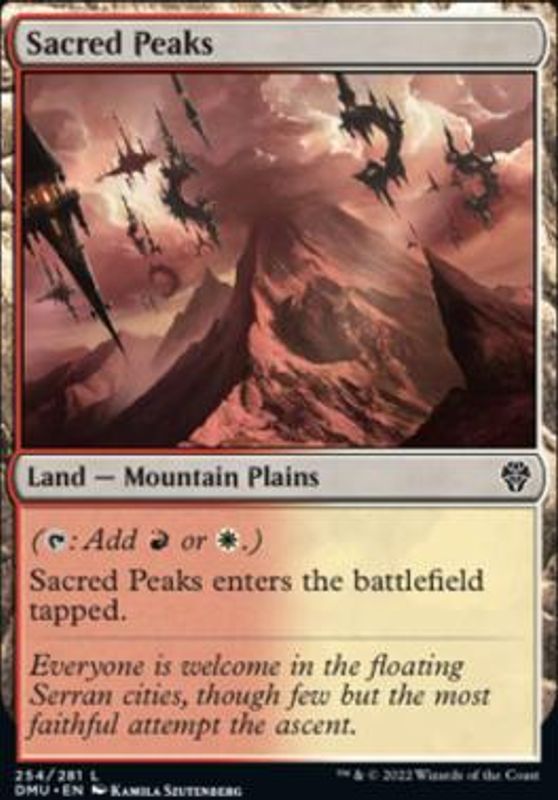 Sacred Peaks (foil)
