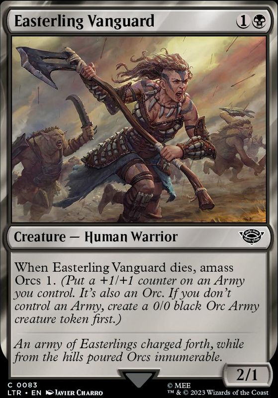 Easterling Vanguard (foil)