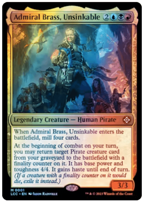 Hovedbilde Admiral Brass, Unsinkable ...