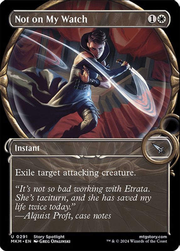 Not on My Watch (Showcase) (Foil)