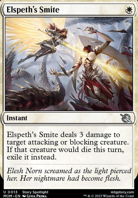 Hovedbilde Elspeth's Smite (foil)