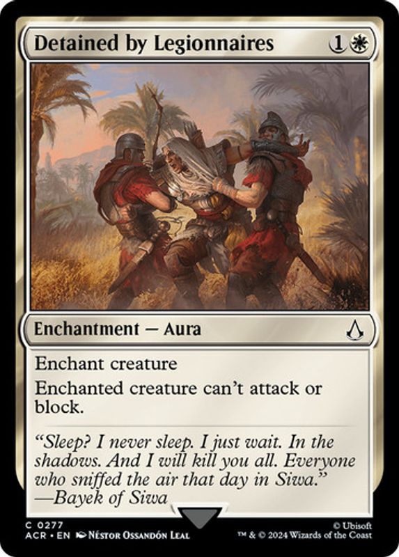 Detained by Legionnaires (Foil)