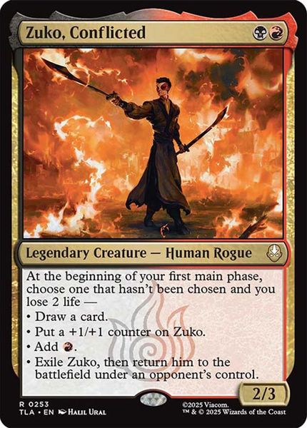 Hovedbilde Zuko, Conflicted (Foil)