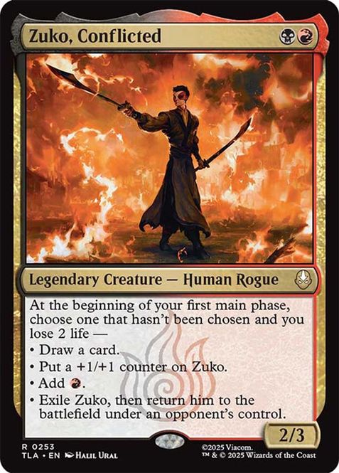 Hovedbilde Zuko, Conflicted (Foil)