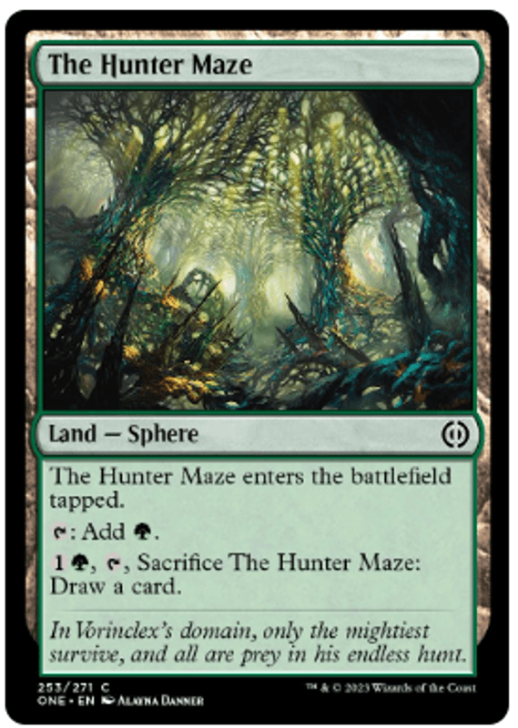The Hunter Maze (foil)