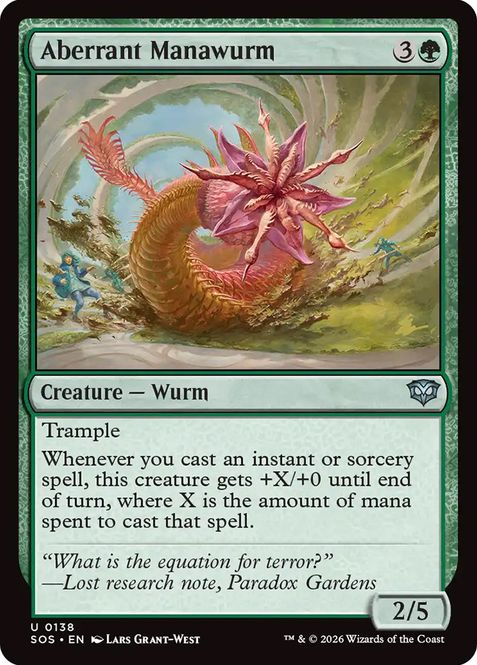 Hovedbilde Aberrant Manawurm (Foil)