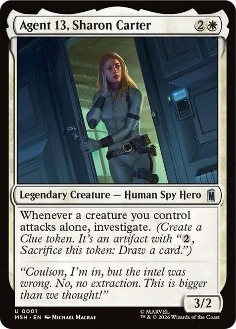 Hovedbilde Agent 13, Sharon Carter ...