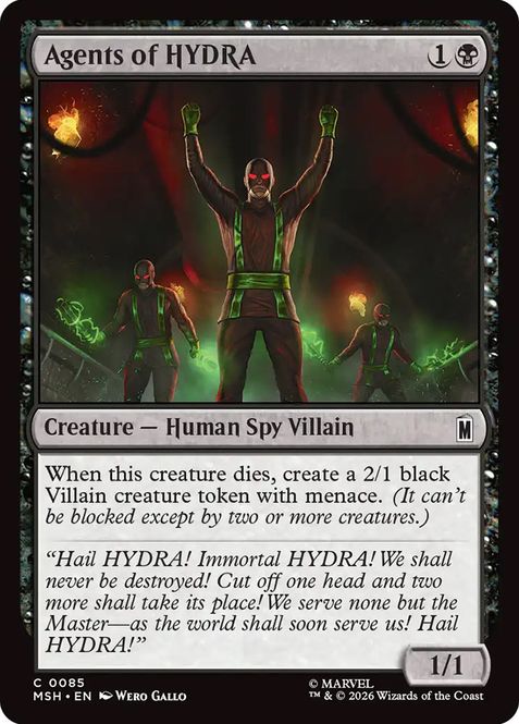 Hovedbilde Agents of HYDRA (Foil)