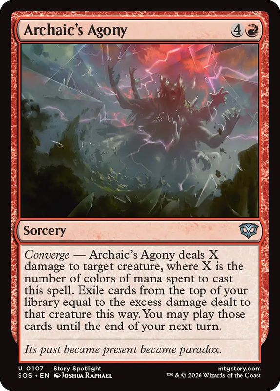 Archaic's Agony (Foil)